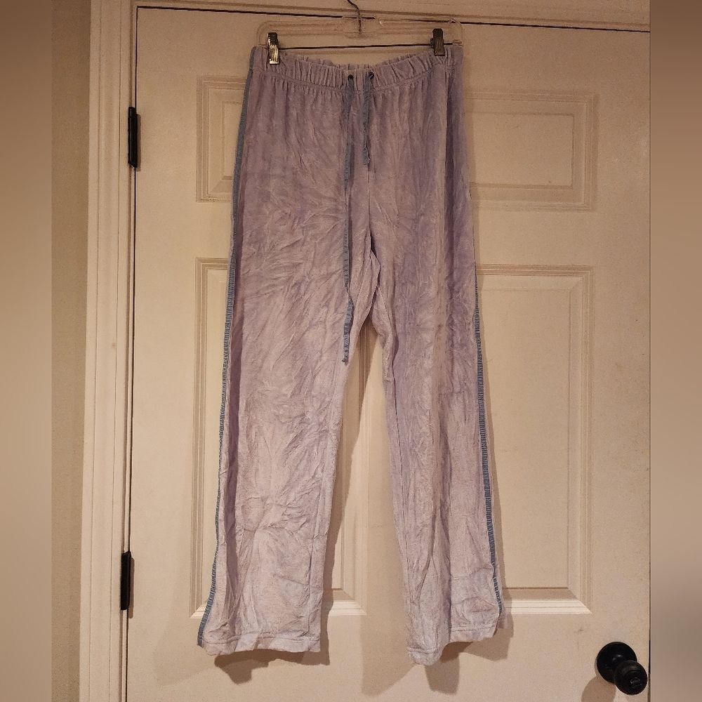 Jane Ashley purple velour sweatpants S